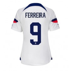Forente Stater Jesus Ferreira #9 Hjemmedrakt Kvinner VM 2022 Kortermet
